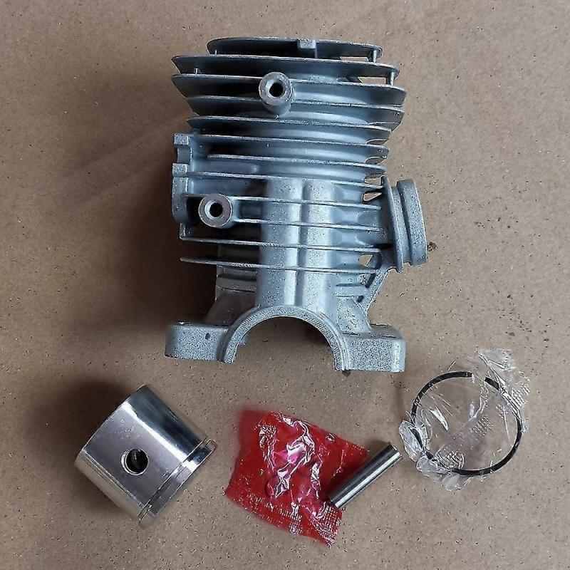 Piston Kit 38mm Silver High-quality Construction Ensures Durability - Designed For Forestry Agriculture Applications Piston Kit For Gasoline Engine Maintenance And Repair - Image 1