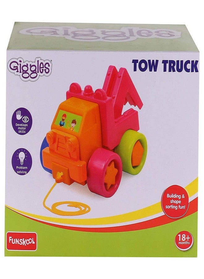 Giggles Vehicles Tow Truck Toy - Image 1