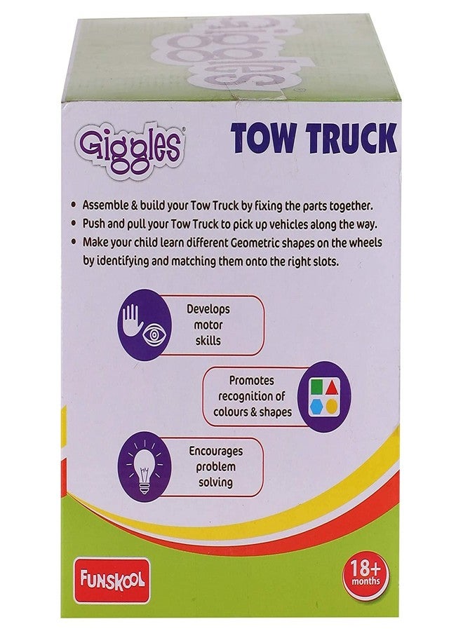 Giggles Vehicles Tow Truck Toy - Image 4