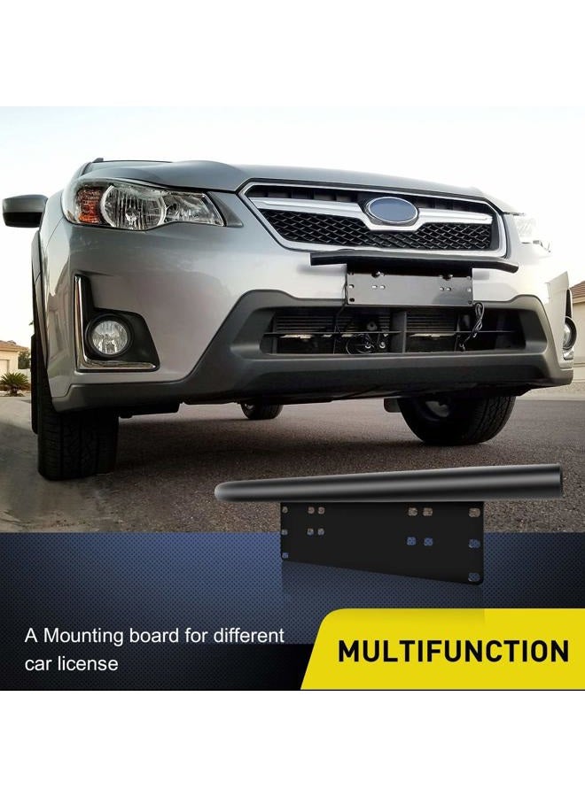 Nilight 90021B Led Light Bar Mounting Bracket Front License Plate Frame Bracket License Plate Mounting Bracket Holder For Off-Road Lights Led Work Lamps Lighting Bars, 2 Years Warranty - Image 2