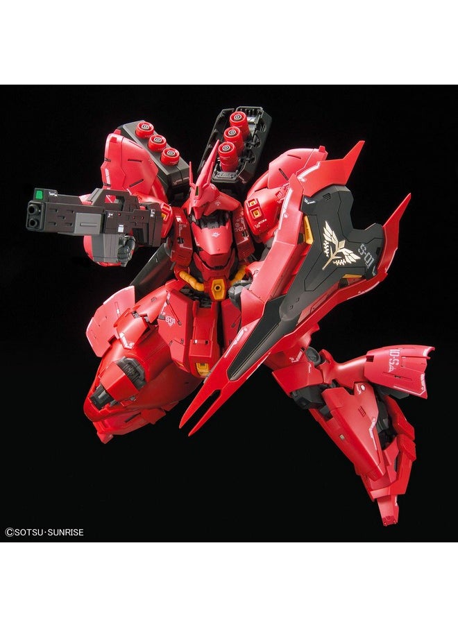 BANDAI SPIRITS - BANDAI NAMCO Entertainment Mobile Suit Gundam Char's Counterattack RG 1/144 Sazabi Plastic Model Kit, Large - Image 1