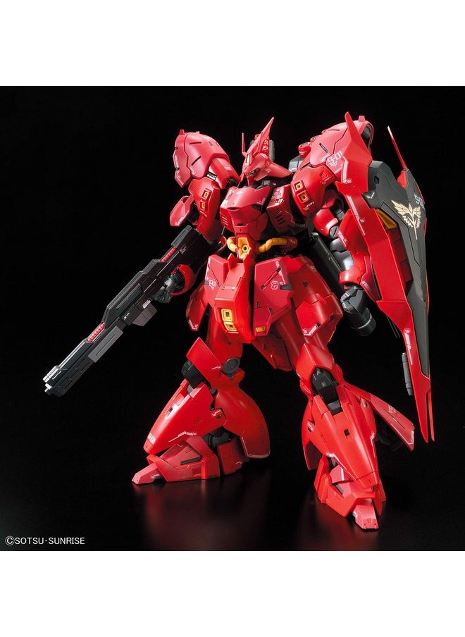 BANDAI SPIRITS - BANDAI NAMCO Entertainment Mobile Suit Gundam Char's Counterattack RG 1/144 Sazabi Plastic Model Kit, Large - Image 1
