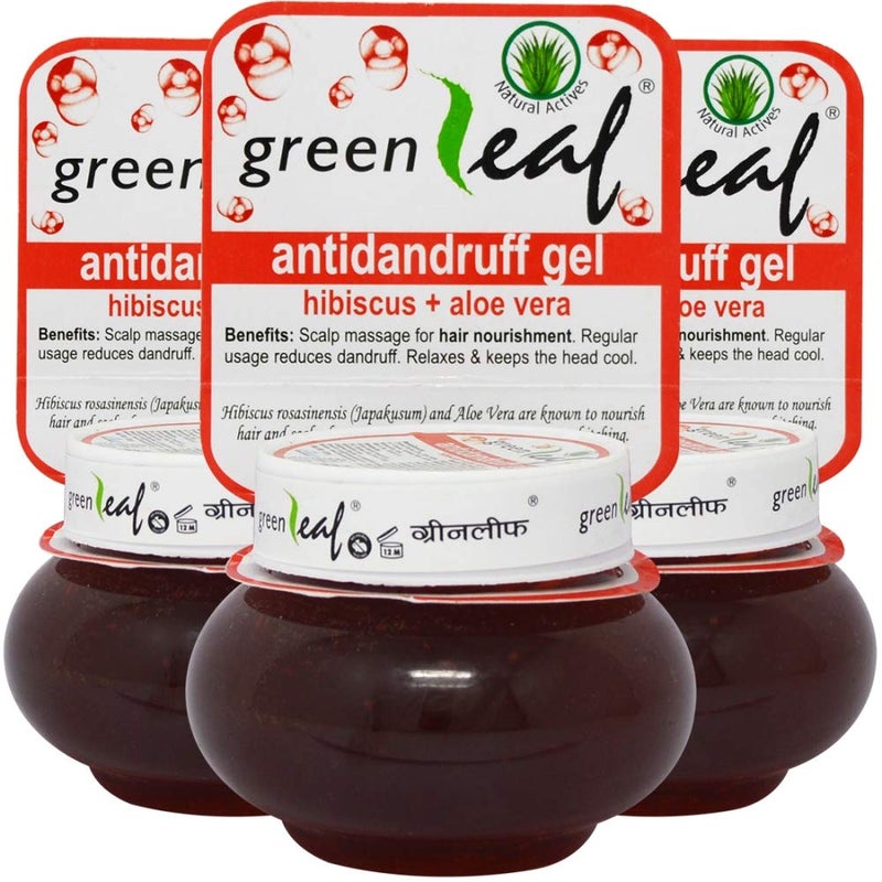 Green Leaf جل مضاد للقشرة من أوراق الشجر الخضراء 120 جرام لكل عبوة من 3 - Image 1