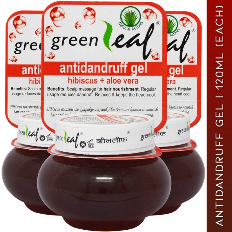 Green Leaf جل مضاد للقشرة من أوراق الشجر الخضراء 120 جرام لكل عبوة من 3 - Image 2