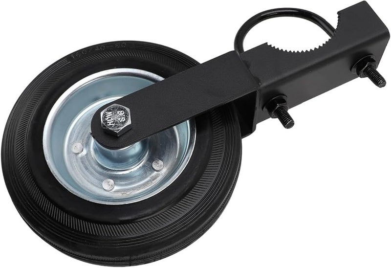 عجلة بوابة فولاذية ثقيلة التحمل بسعة 500 رطل للأسوار الخارجية في الحدائق والمزارع - Image 5