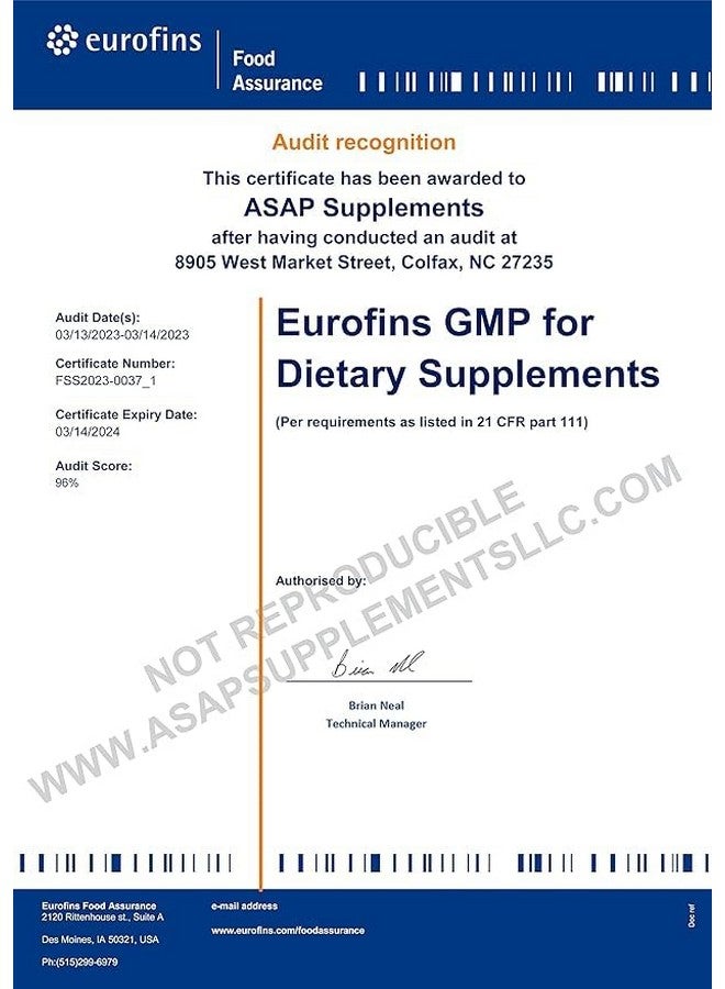 Absonutrix GABA with L-Theanine 290 mg, 4 Oz Liquid, 300 Servings, Made in USA, Quick Absorption, Quality Potent Ingredients, Non-GMO, GMP Certified Facility, Cruelty-Free Products - Image 3