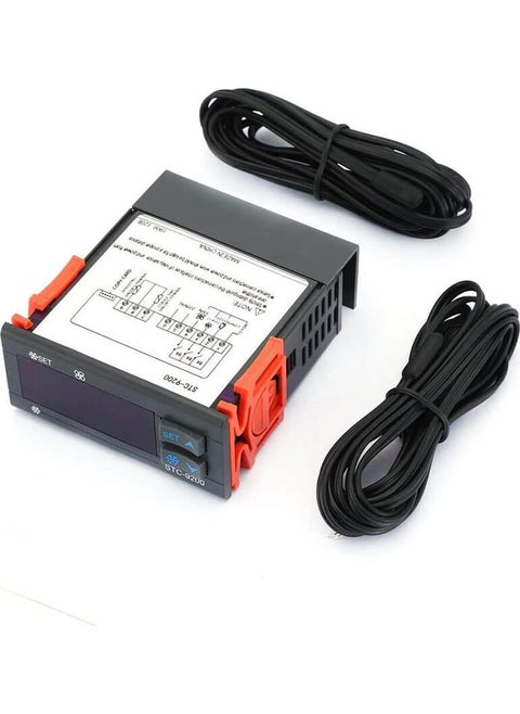 Digital Temperature Controller Thermostat Regulator Dual Probe
