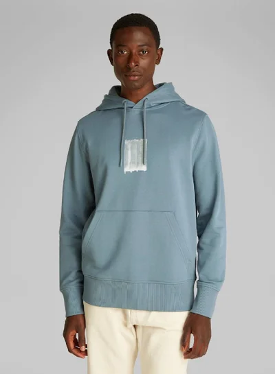 Calvin Klein Jeans Brush Stroke Graphic Hoodie