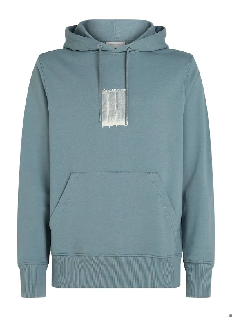 Calvin Klein Jeans Brush Stroke Graphic Hoodie