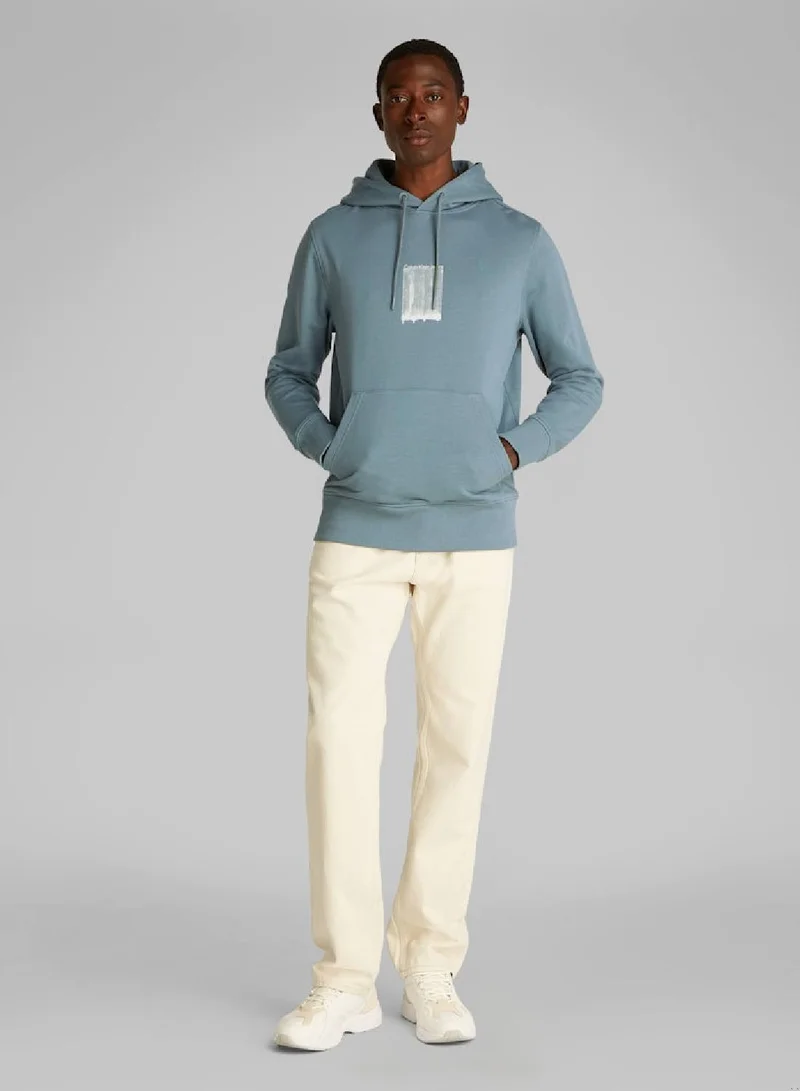 Calvin Klein Jeans Brush Stroke Graphic Hoodie