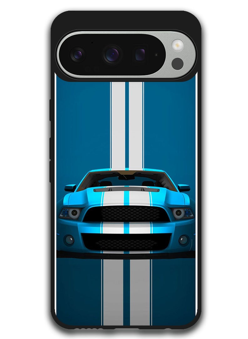 Theodor Protective Case Anti Scratch Shock Proof Bumper Cover For Google Pixel 9 Pro Car (33) - Image 1