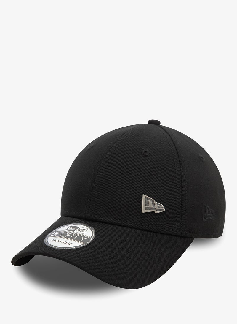 NEW ERA Ne Pin 9Forty Black Adjustable Cap - Image 4