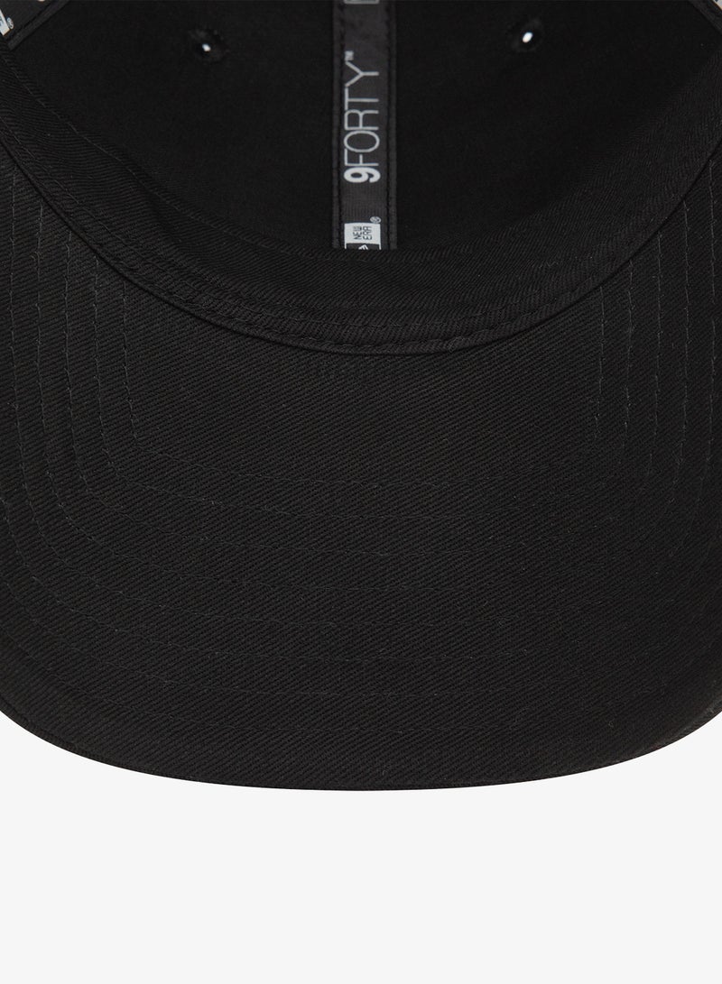 NEW ERA Ne Pin 9Forty Black Adjustable Cap - Image 5