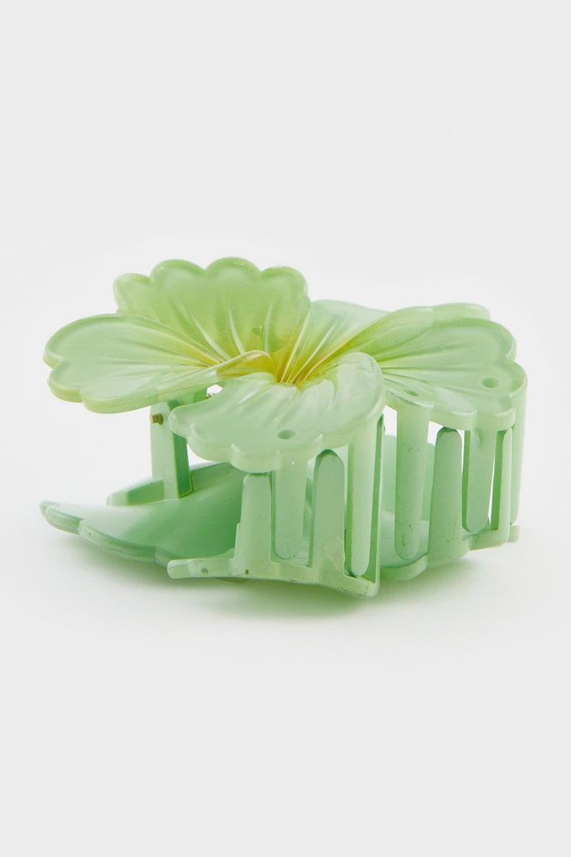 DeFacto Green Woman Woman Green Lotus Latch Clasp Casual - Image 2
