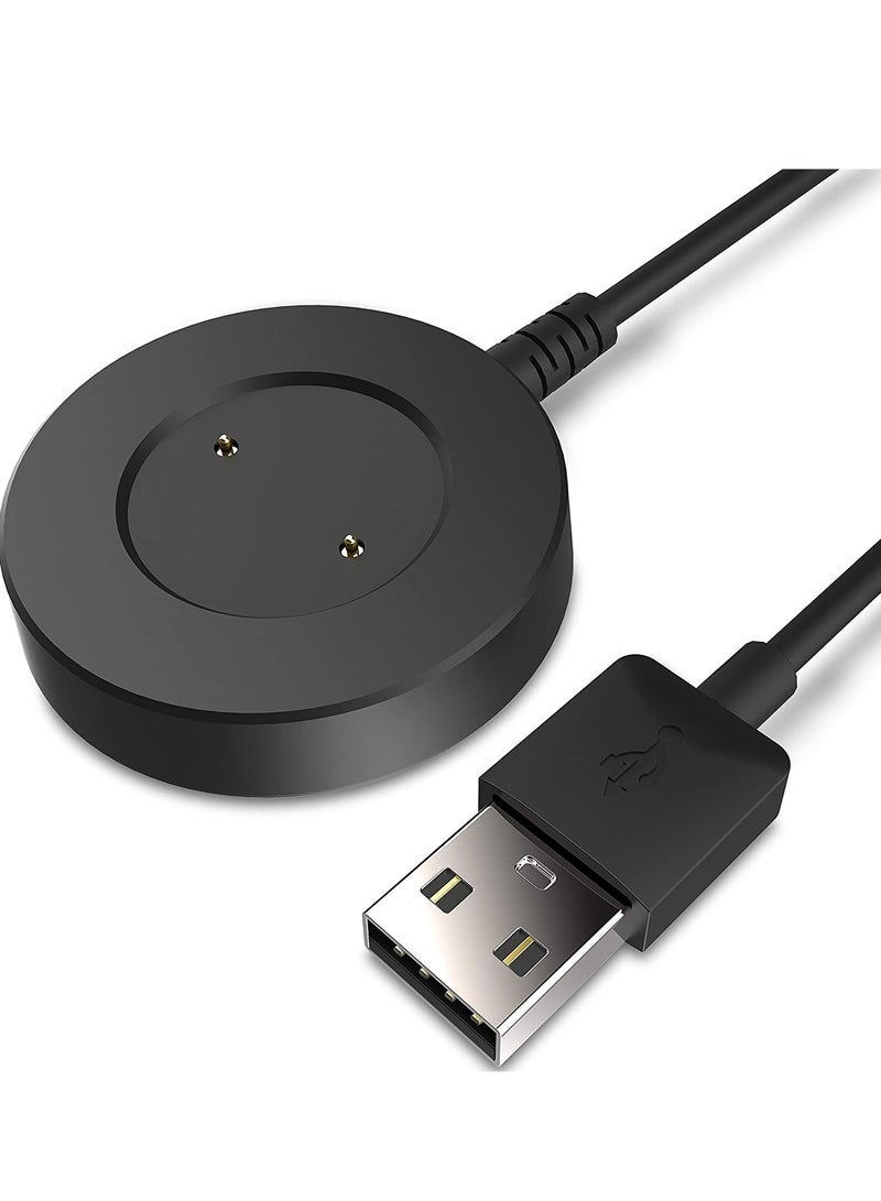 Gravity Charger Compatible with Huawei Watch GT, GT2, GT 2e, Honor Watch Magic, Magic 2, Honor Watch GS Pro 100cm USB Charging Cable for Honor Watch Dream - Smart Watch Accessories - Image 1
