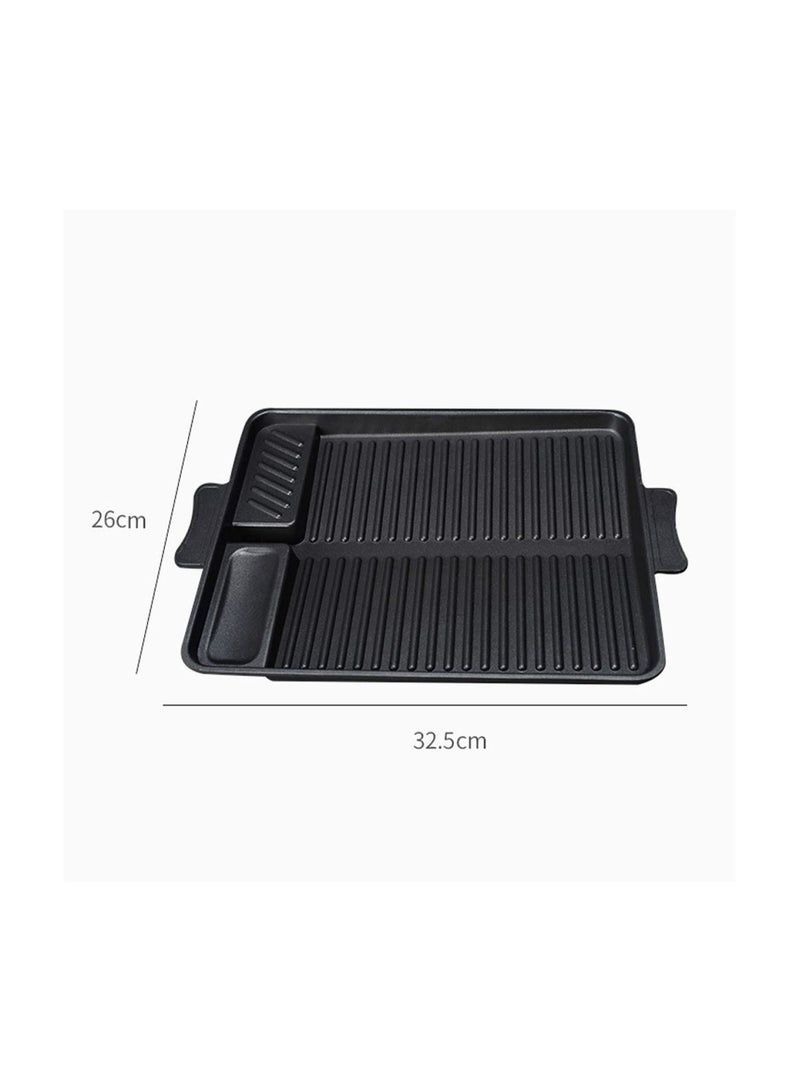 GGOOT Griddle Grill Pan korean bbq grill plate non stick grill pan stove top grill Non- Stick Barbecue - Image 2