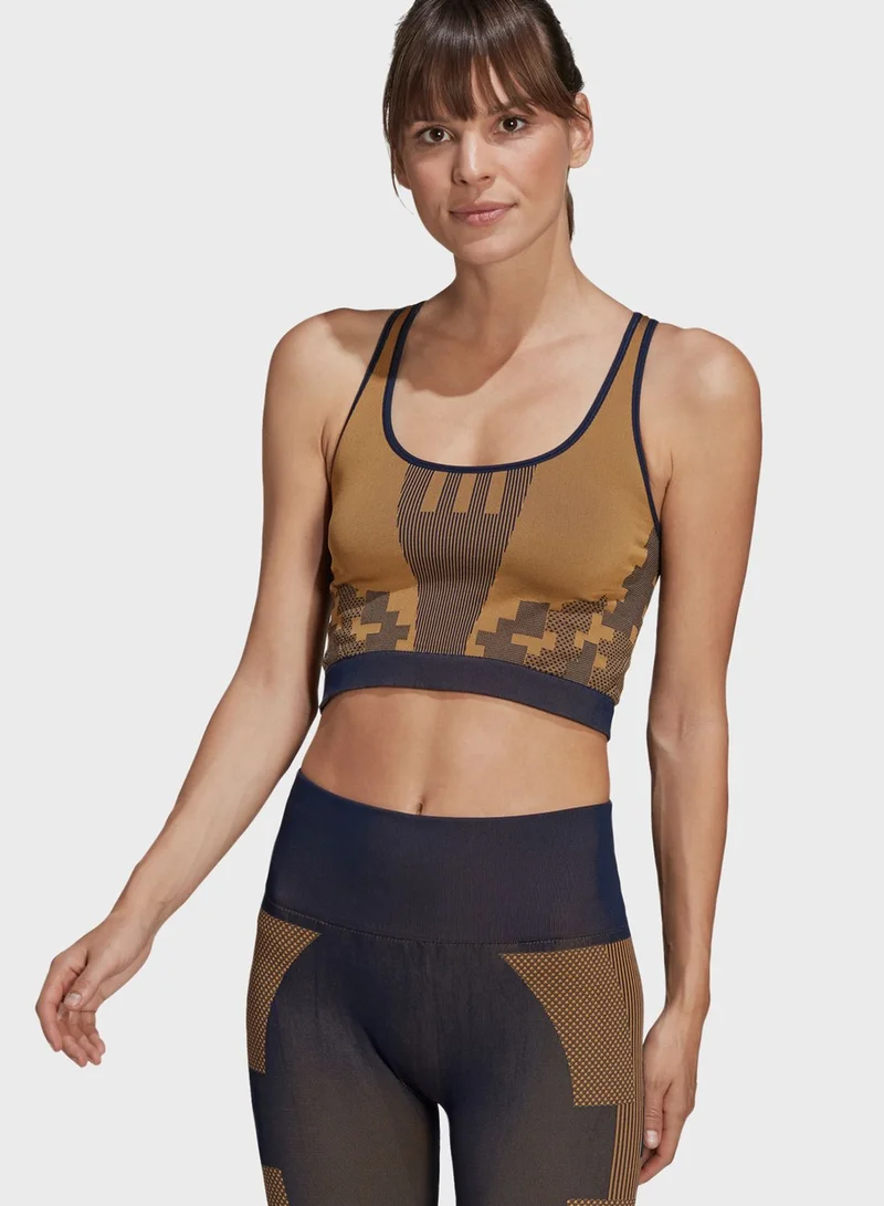 Adidas Adidas X Karlie Kloss Seamless Knit Layered Top