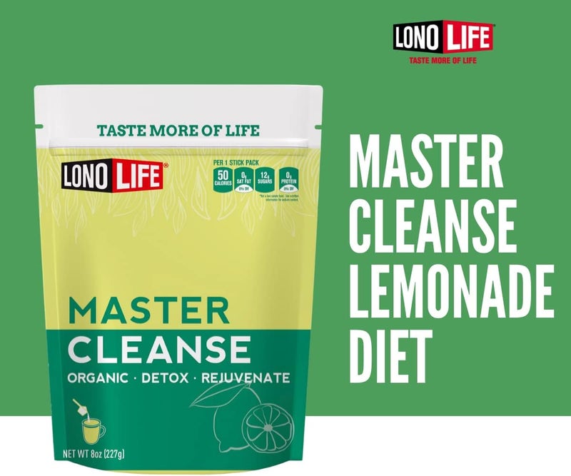 LonoLife مسحوق عصير الليمون للتخلص من السموم من كلينز كو 8 أونصات حزمة كبيرة 15 حصة - Image 3