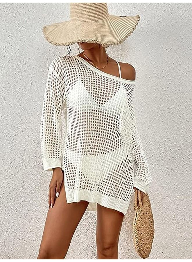 Muyixin ملابس الشاطئ النسائية المحبوكة بالكروشيه تغطي ملابس السباحة - Image 3