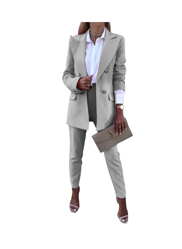 Shougu Solid Color Casual Suit Women's Suit  - Image 1