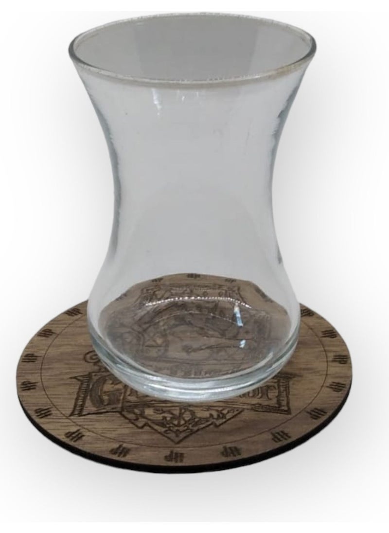 Dalyan Gift Set of 4 Rustic Harry Potter Coasters  - Image 4