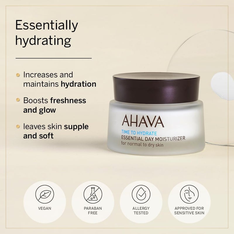 AHAVA Essential Day Moisturiser for Normal to Dry Skin - Image 5