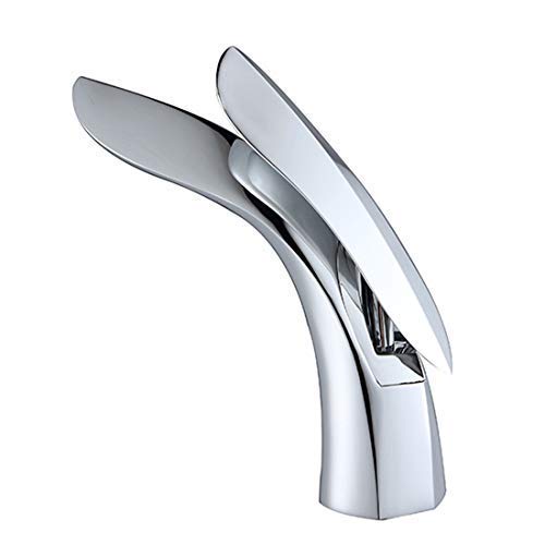 Alton ALTON Accenture ACT21020 Brass Single Lever Basin Mixer, Chrome, Chrome Finish - Image 1