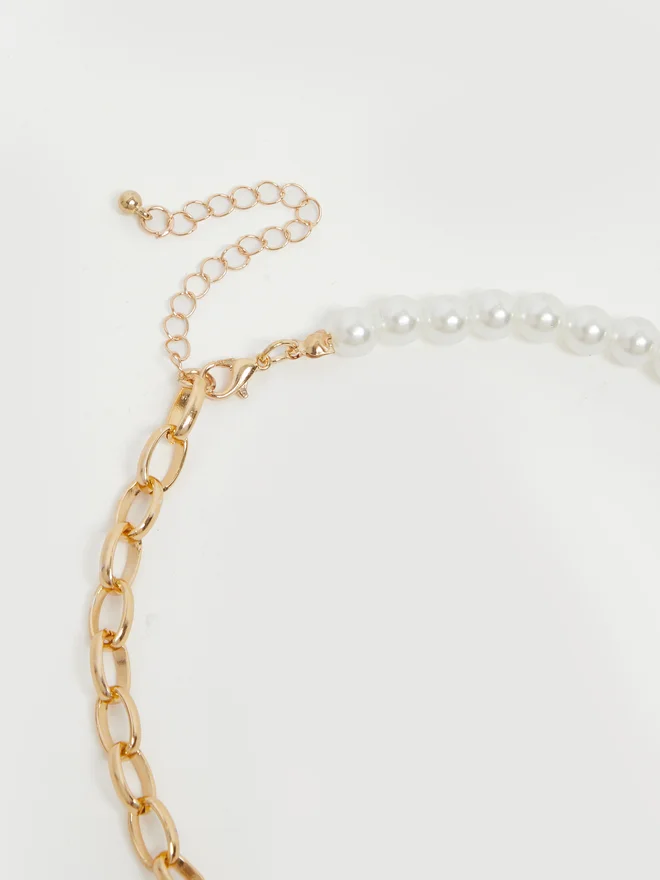 Styli Styli  Layered Pearl Necklace Set