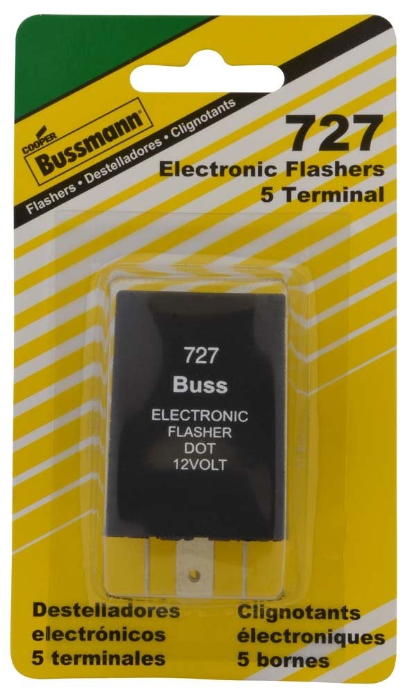 Bussmann (BP/727-RP) 12.6 Amp 12V DC Carded Electronic Flasher - Image 4