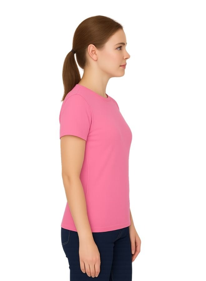 PRINTSHOP4ME Saudi International Day Women’s T-Shirt–Cotton,Round Neck,Short Sleeve,National Print,Patriotic Design,Soft Fabric, Comfortable Fit,Casual Style,Lightweight, Durable,Cultural Theme,Ideal For Celebrations & Gifts - Image 5