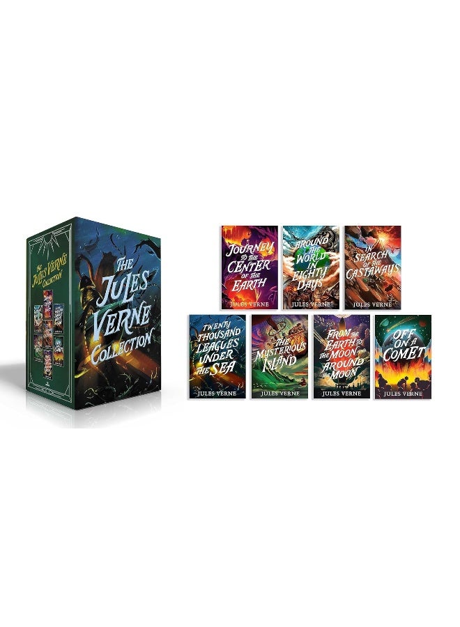 The Jules Verne Collection (Boxed Set): Journey to the Center of the Earth; Around the Wor - Image 2
