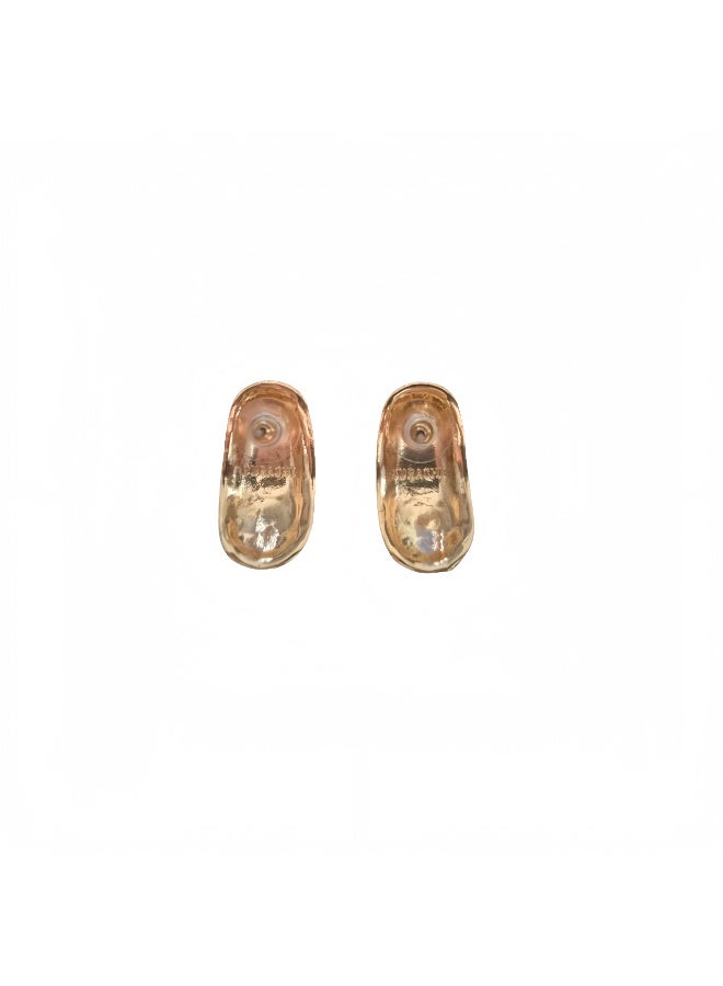 LumiArk Chic Gold - Tone Stud Earrings Collection - Image 5