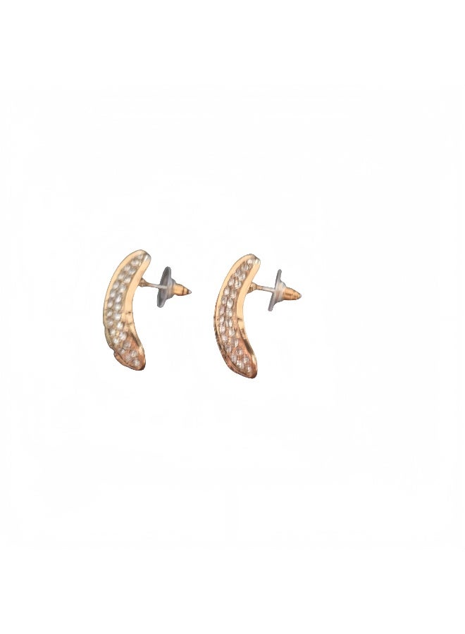 LumiArk Chic Gold - Tone Stud Earrings Collection - Image 1