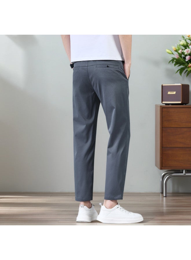 Tucano stylish Straight-cut Pants - Comfortable & Versatile Men's Casual Trousers For Business Leisure - Image 5