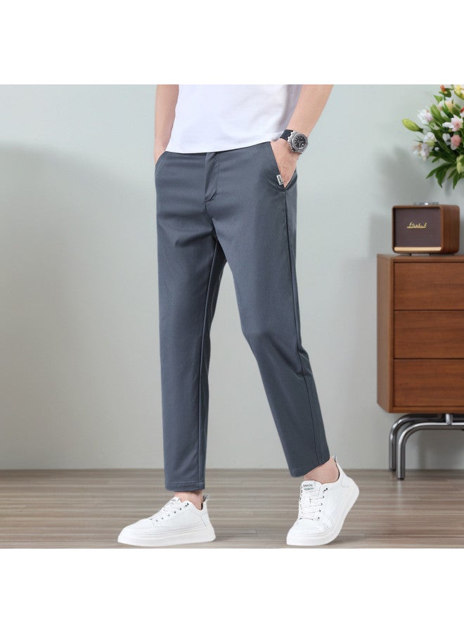 Tucano stylish Straight-cut Pants - Comfortable & Versatile Men's Casual Trousers For Business Leisure - Image 2