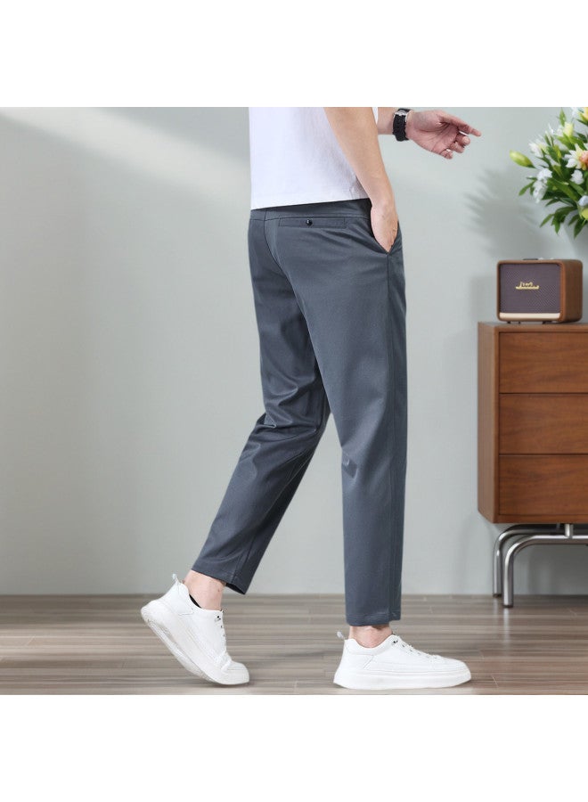 Tucano stylish Straight-cut Pants - Comfortable & Versatile Men's Casual Trousers For Business Leisure - Image 4