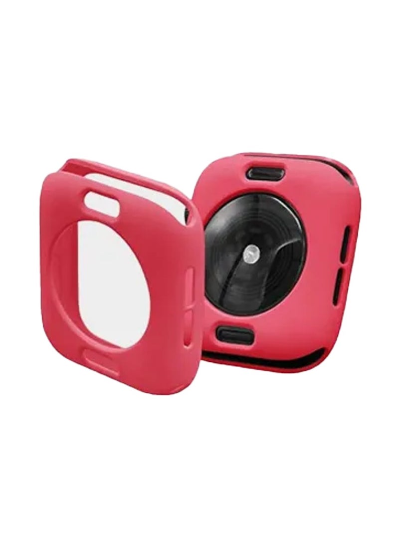 GREEN LION Stylin Guard Pro Case For Apple Watch 42/44/45mm / Easy to install / Full protection / Lightweight Smart Watch Protector - Red  - Image 5