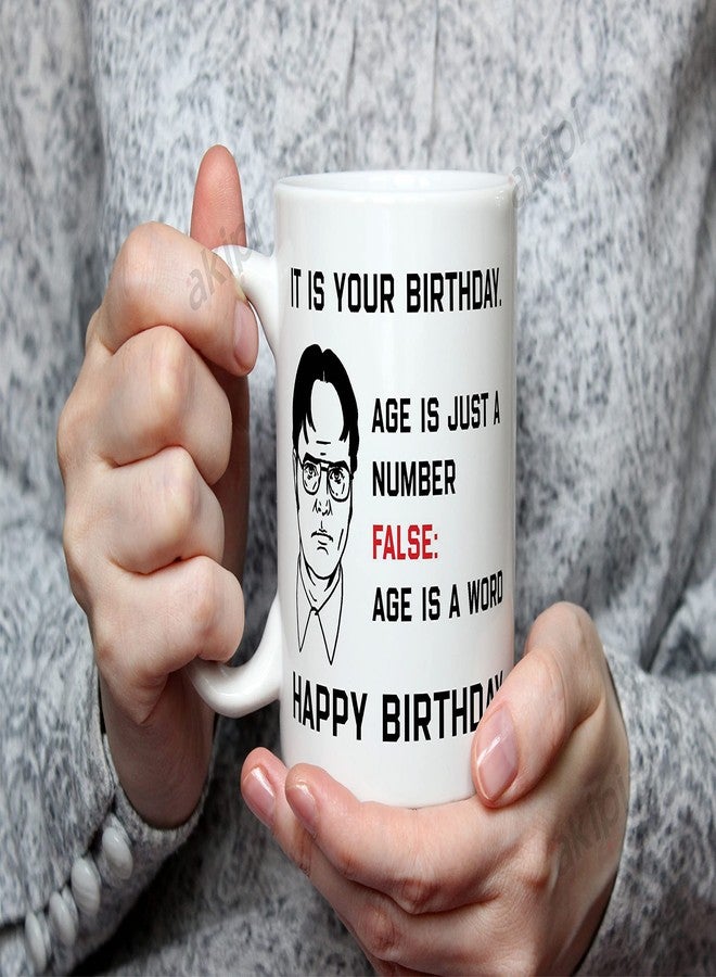 Akipi It is Your Birthday/Happy Birthday/The Office TV Show ARM177 Ceramic Coffee Mug 11oz - Image 5