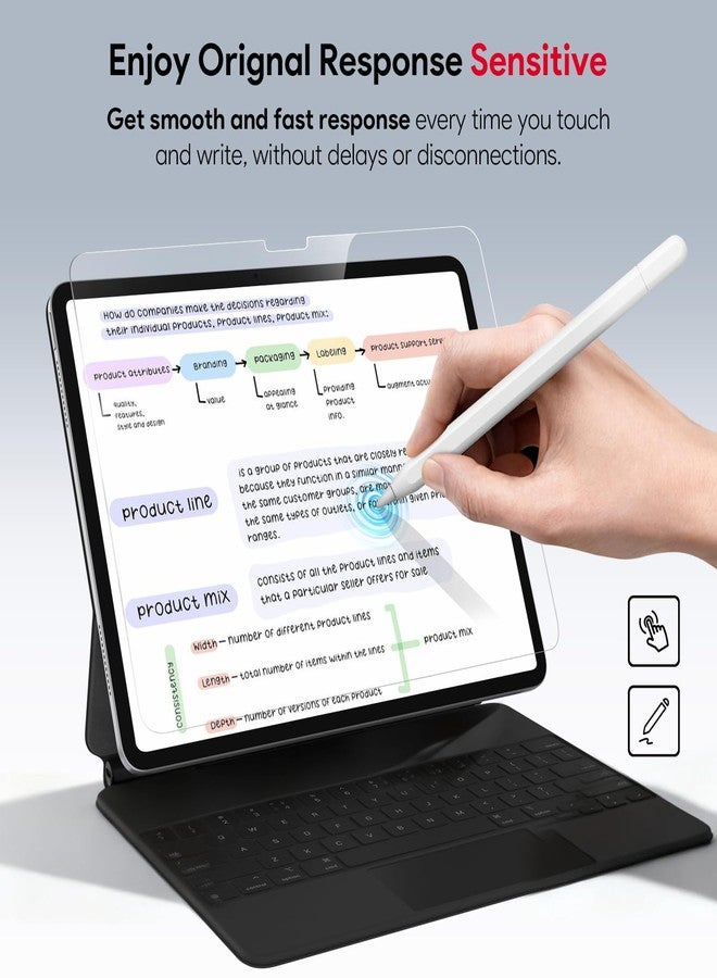 BERSEM Pack of 2 Screen Protectors for iPad 10th/11th Generation A16 (10.9/11 Inch, 2022/2025), Supports Apple Pencil, Anti-Scratch, HD Clear, One-Pull Box - Image 5