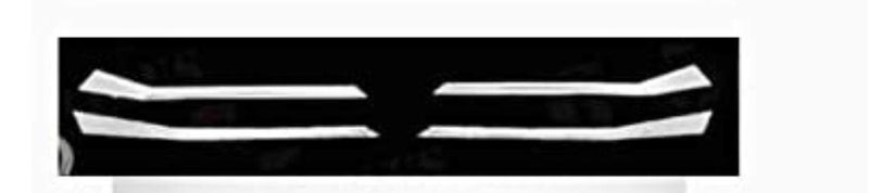 SDR Dzire 2020 front garnish grill - Image 3