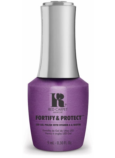 RC Red Carpet Manicure RC Red Carpet Manicure Fortify & Protect LED Gel Nail Color - Long-Lasting, Vibrant, Professional Quality, High Shine, Chip-Resistant - Infused with Vitamin A & Biotin (The Magic Hour, 0.3 Fl Oz) 