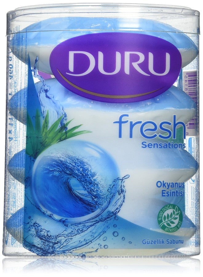 Duru Fresh Sensations Body Wash, Ocean Breeze, 4 Count