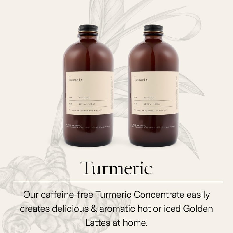 DONA Turmeric Concentrate, Small-Batch, Single-Origin Spices, Hot or Iced Turmeric, 16 Fl Ounce Bottles (Pack of 2) - Image 2