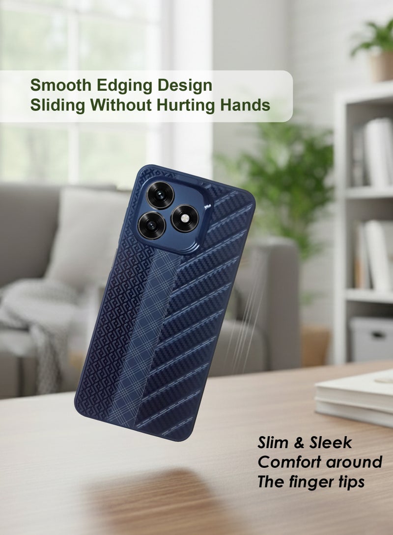 Honor X5C Silicone Back Case Cover - TPU Silicone Case, Durable & Accurate Cut-outs - Scratch, Dust & Smudge Protection, Shockproof & Water-Proof Cover for Honor X5C - Black - Image 2