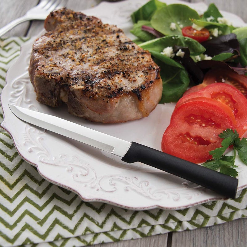 Rada Cutlery 3-Piece Housewarming Knife Gift Set, Black Handles - Image 4