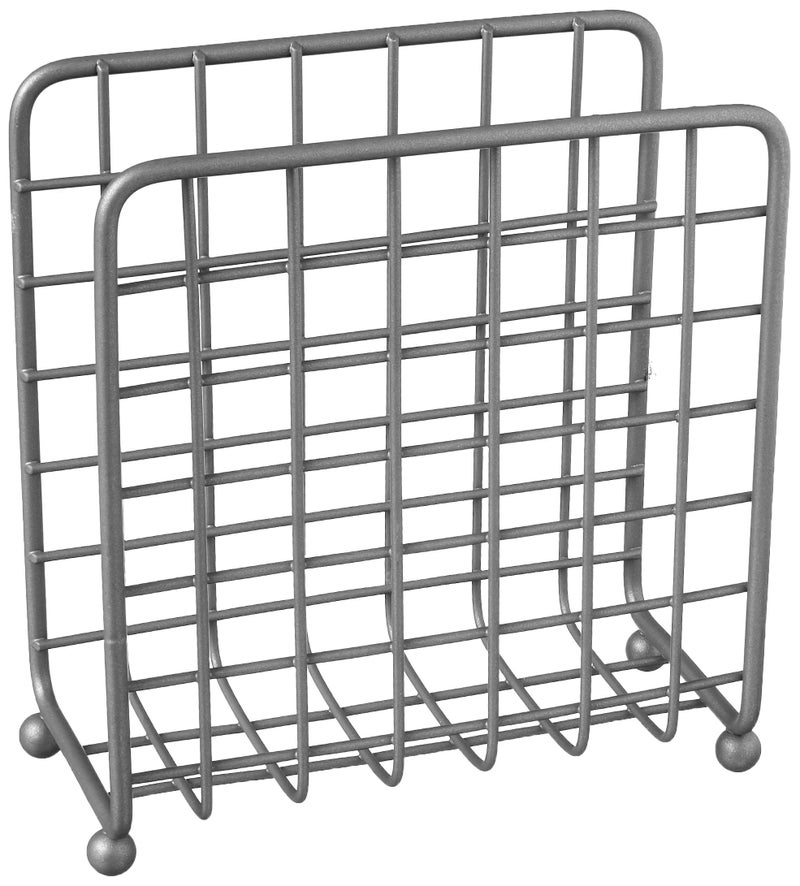 Spectrum Spectrum Diversified Grid Napkin Holder Industrial Gray 