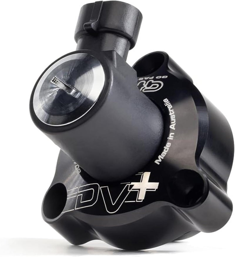 Go Fast Bits Diverter Valve DV+ - Aluminum, Black Anodized for Ford EcoBoost-Series