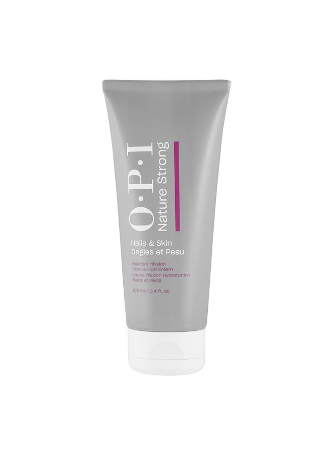 Opi Nature Strong Skincare Hand And Foot Cream 100ml - Image 1