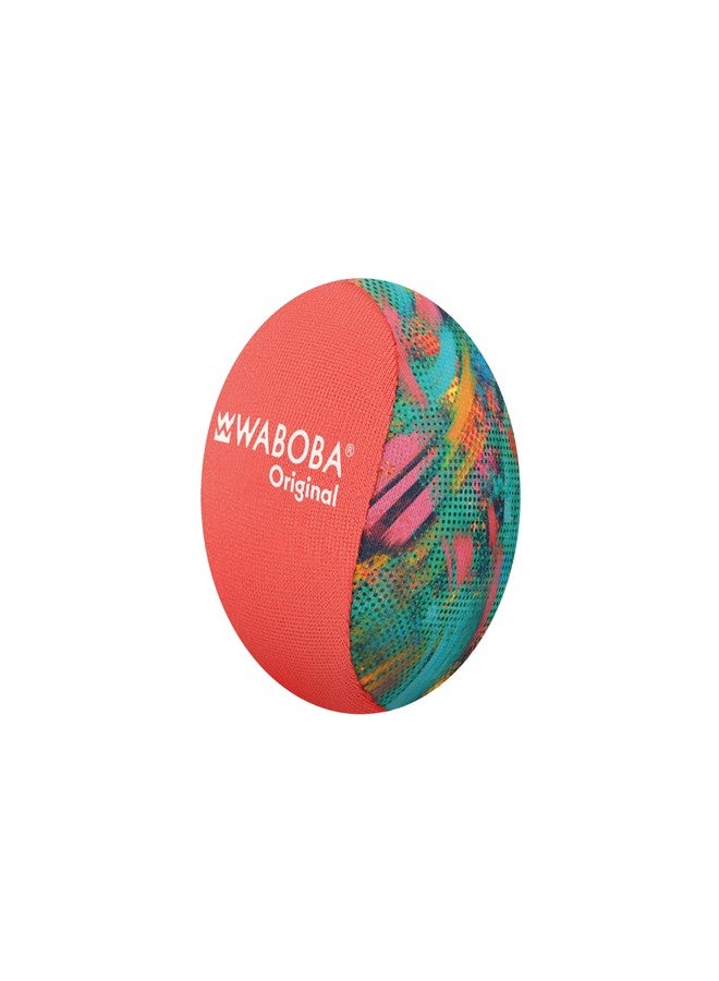 Waboba Original Water Bouncing Ball - Water-Proof Beach Toys, Pool Games for Kids - Neon Abstract - Image 1