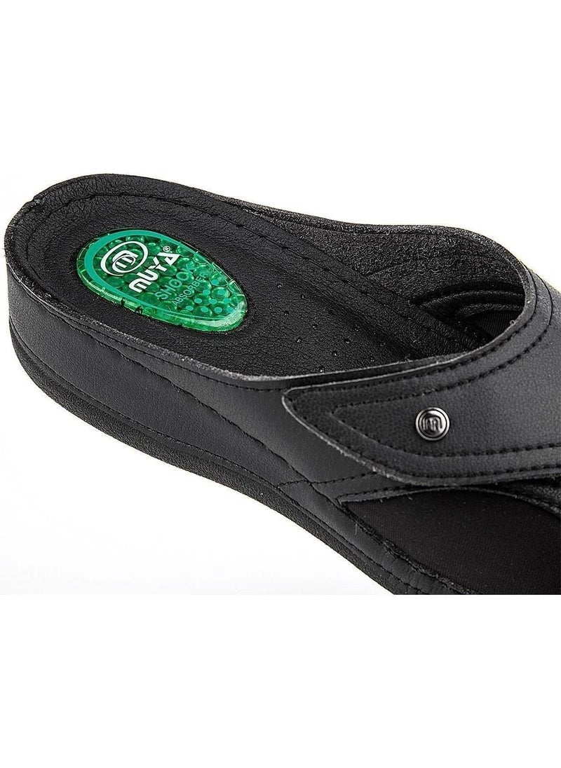MUYA orthopedix Hazar Bone Protrusion Hallux and Heel Spur Gel Supported Women's Slippers 33204  - Image 3
